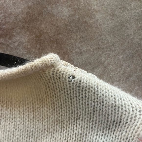 VTG Y2K Free People Gilmore Girls Lane Kim Cottagecore Retro Famous Cardigan - Picture 13 of 13